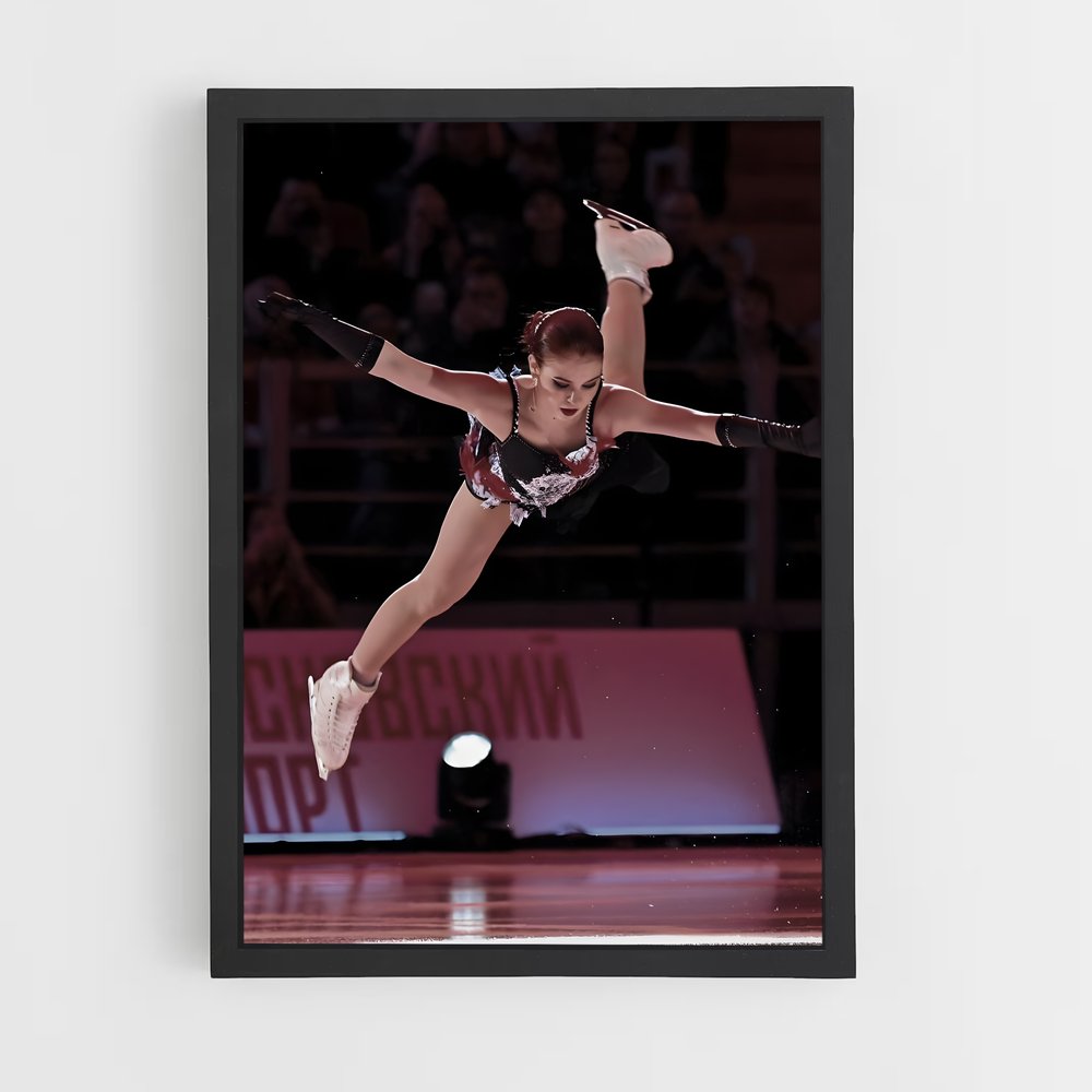 Poster Alexandra de trusova – affiche Patinage artistique (vue 2)